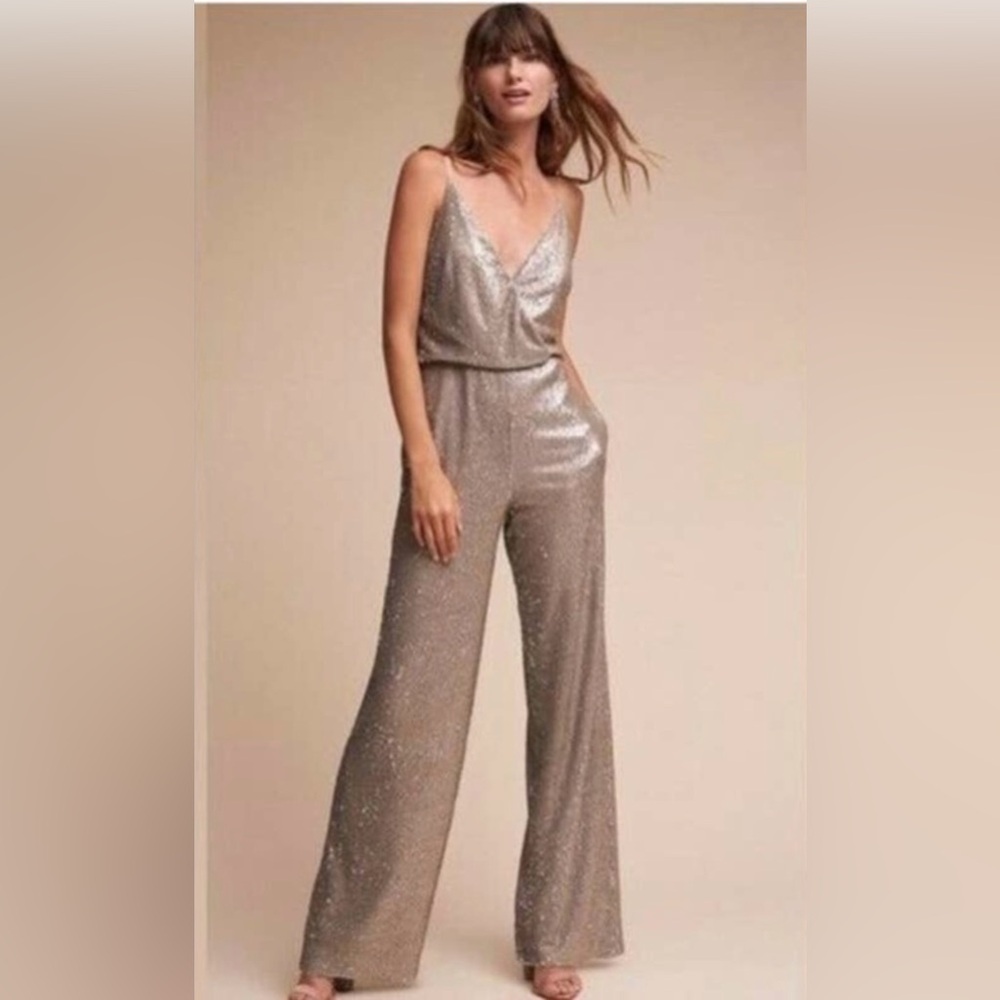 BHLDN Aidan Mattox Jumpsuit